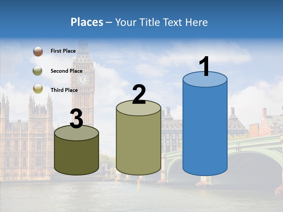 Urban Ornate Houses PowerPoint Template