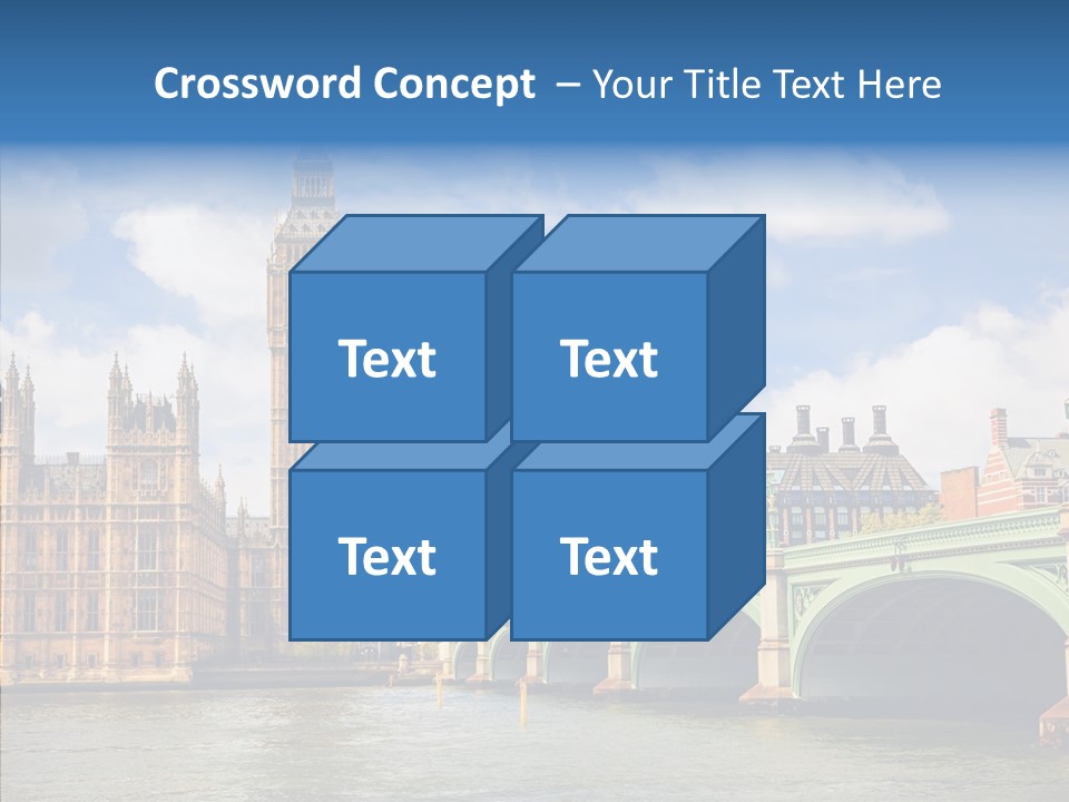 Urban Ornate Houses PowerPoint Template