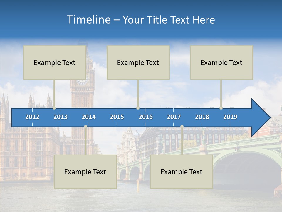 Urban Ornate Houses PowerPoint Template