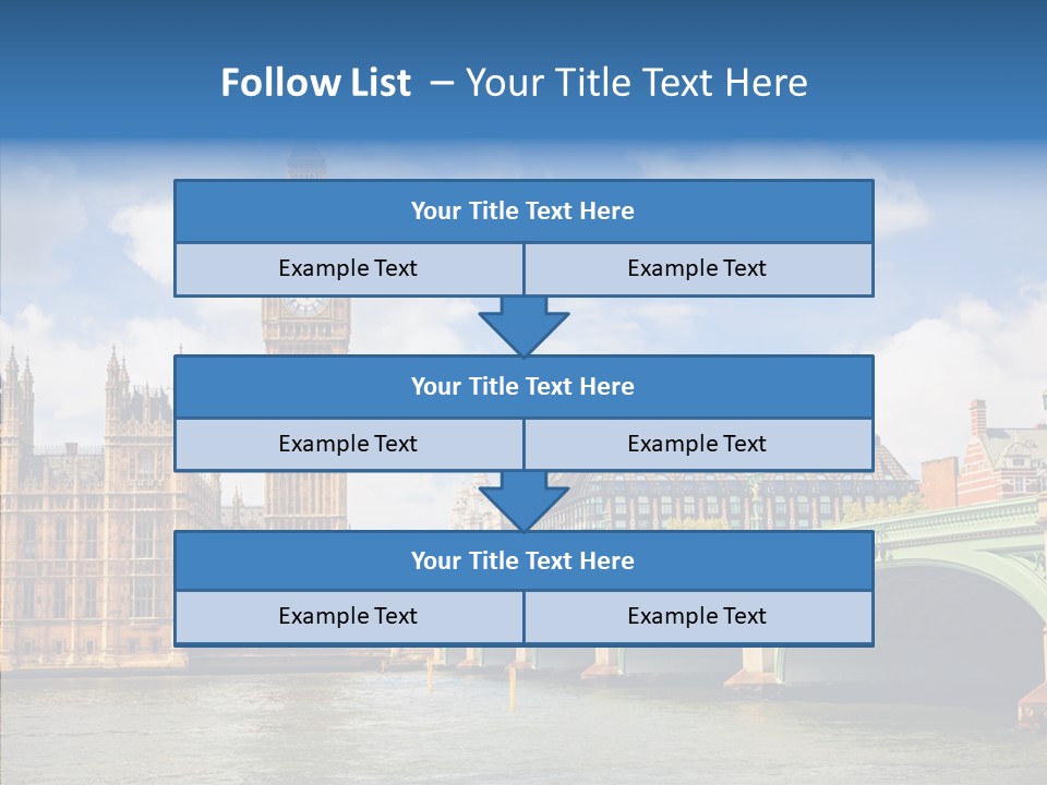 Urban Ornate Houses PowerPoint Template