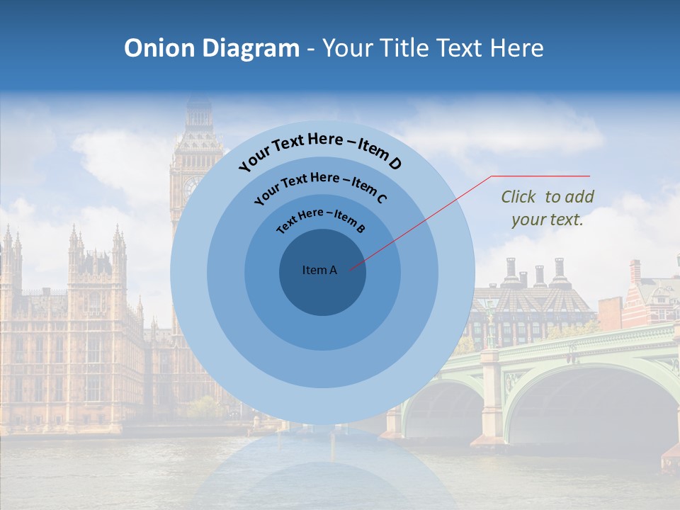 Urban Ornate Houses PowerPoint Template