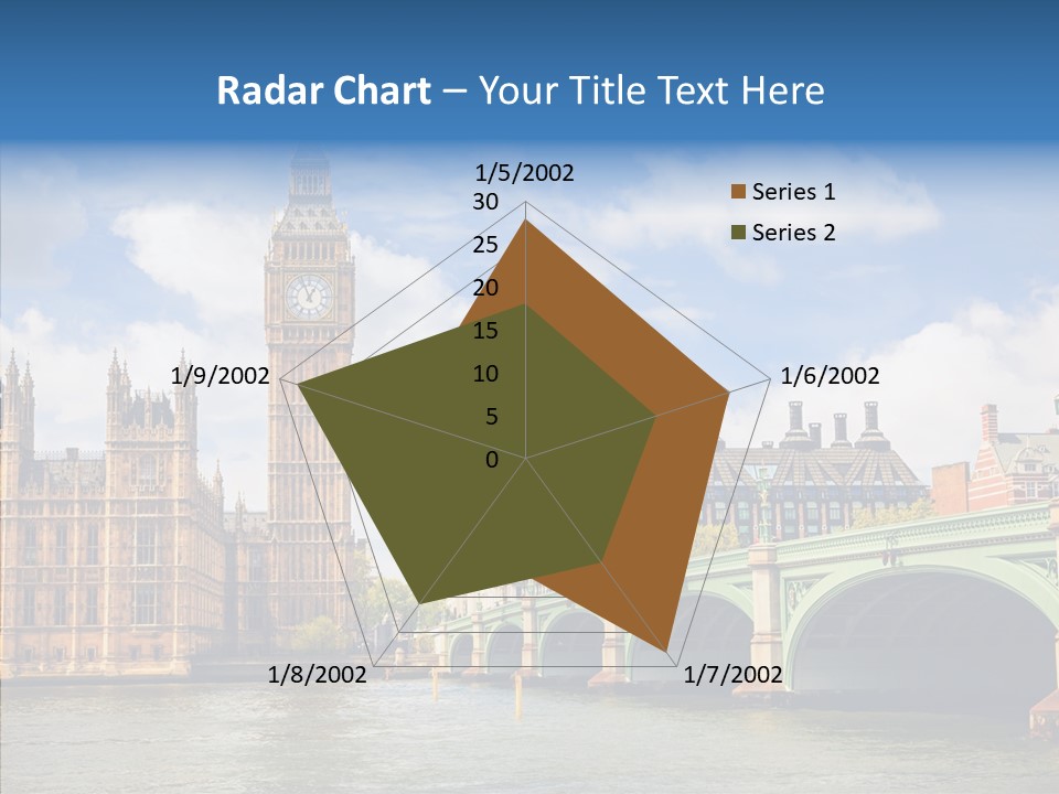 Urban Ornate Houses PowerPoint Template