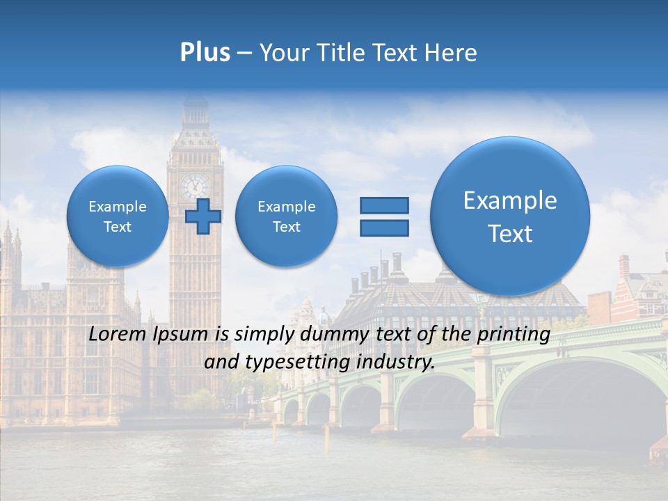 Urban Ornate Houses PowerPoint Template