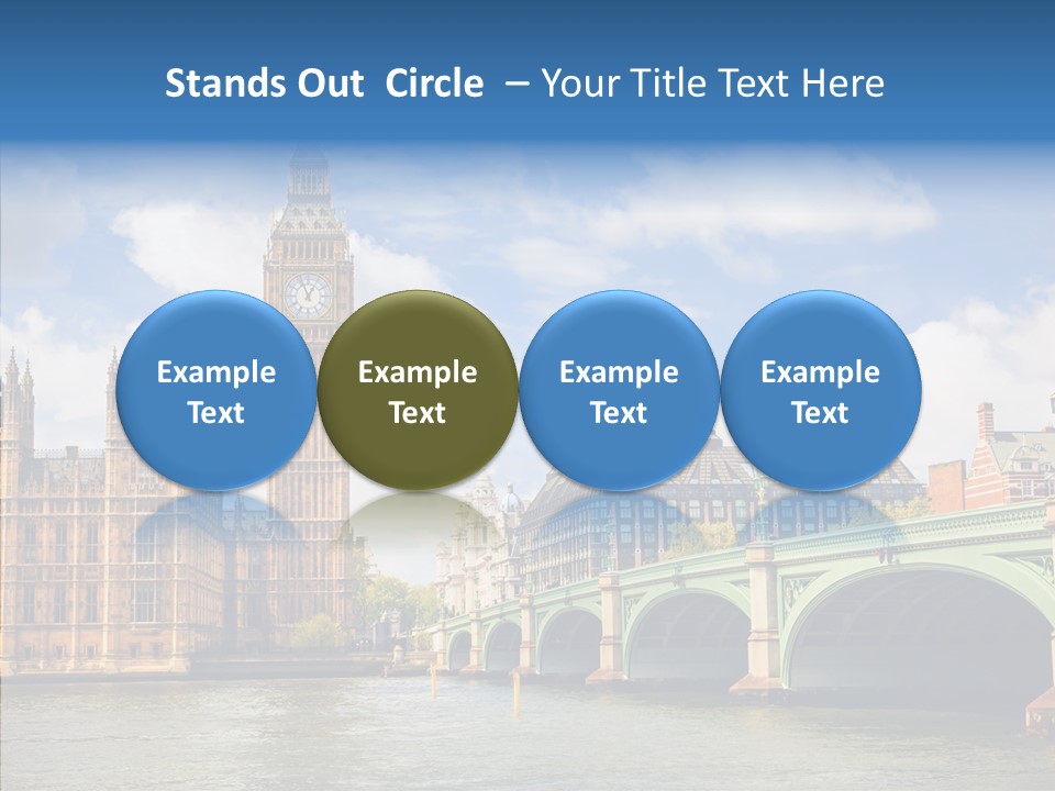 Urban Ornate Houses PowerPoint Template