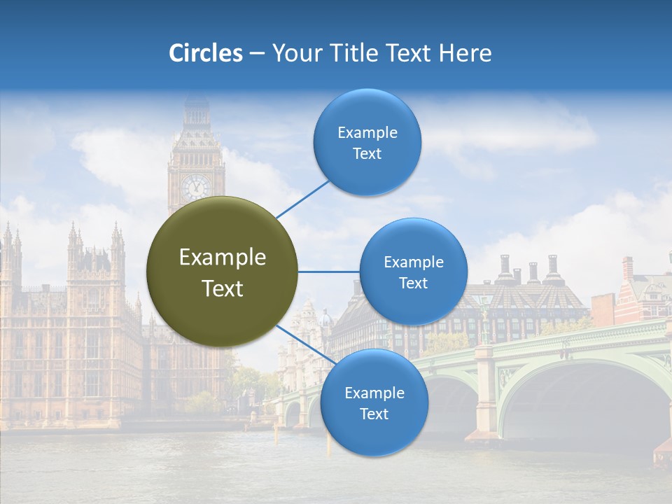 Urban Ornate Houses PowerPoint Template