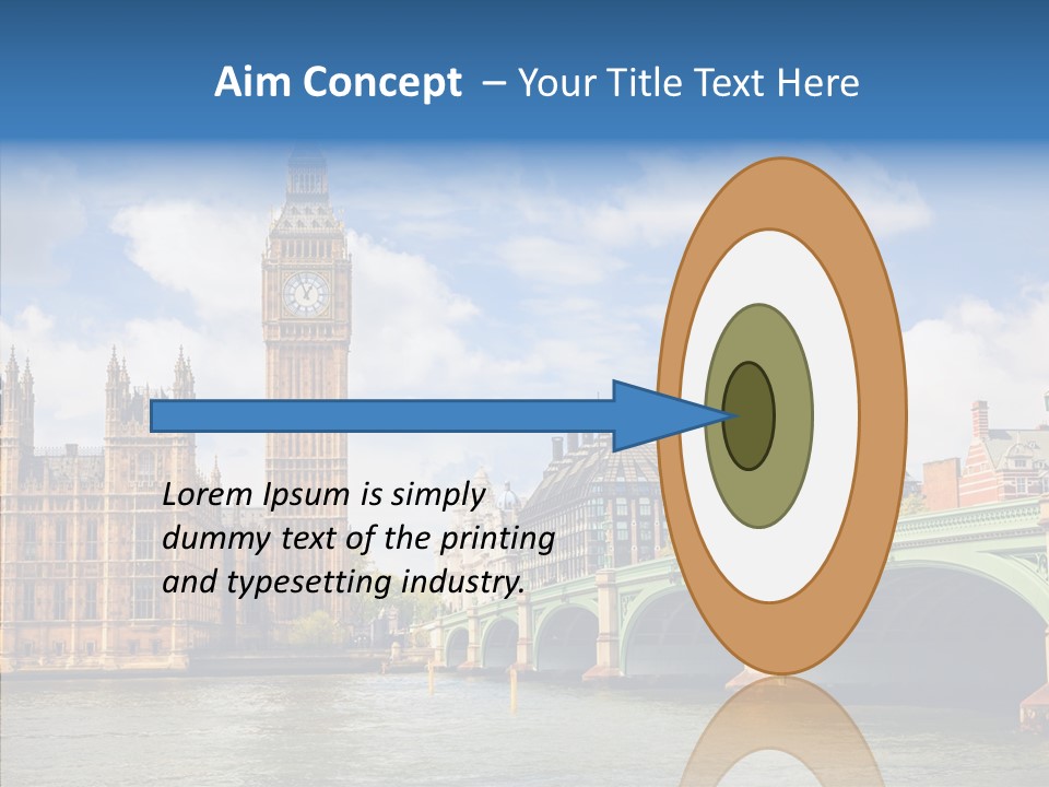 Urban Ornate Houses PowerPoint Template