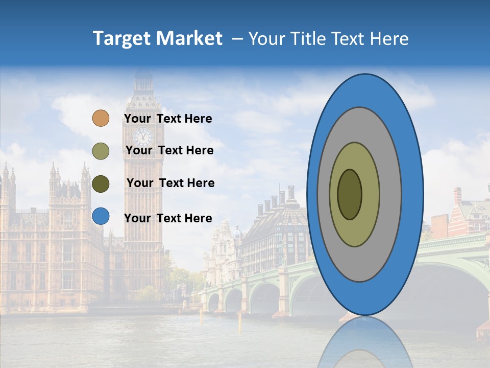 Urban Ornate Houses PowerPoint Template