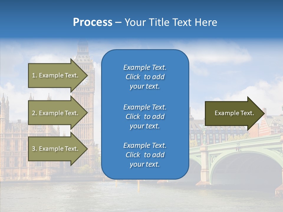 Urban Ornate Houses PowerPoint Template