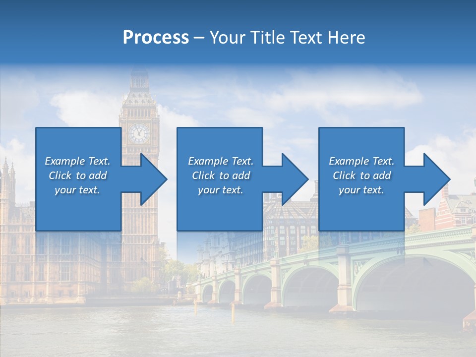 Urban Ornate Houses PowerPoint Template
