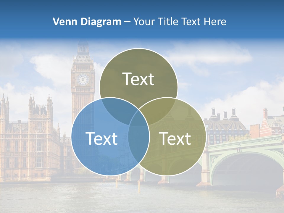 Urban Ornate Houses PowerPoint Template