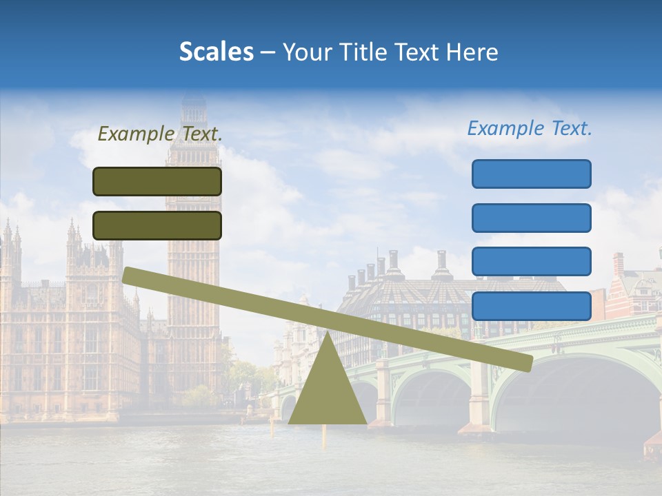 Urban Ornate Houses PowerPoint Template