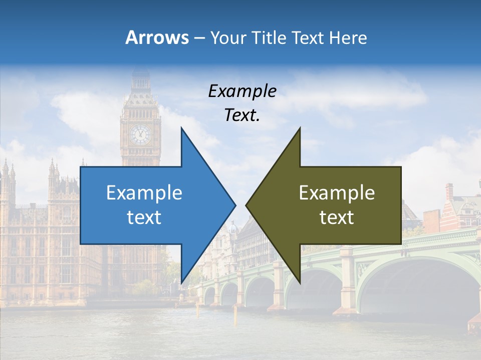 Urban Ornate Houses PowerPoint Template