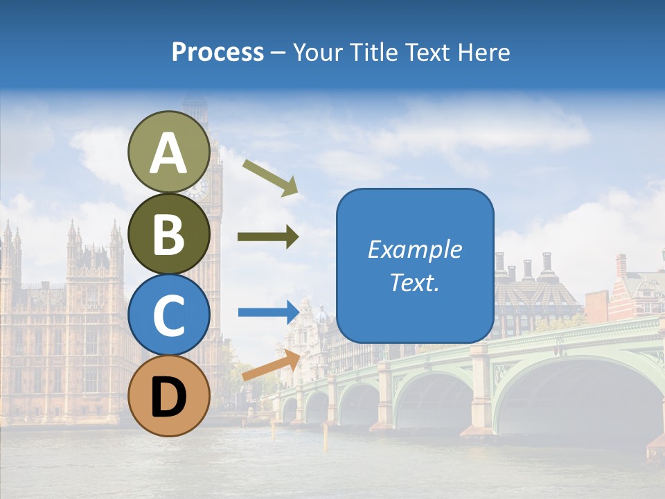 Urban Ornate Houses PowerPoint Template