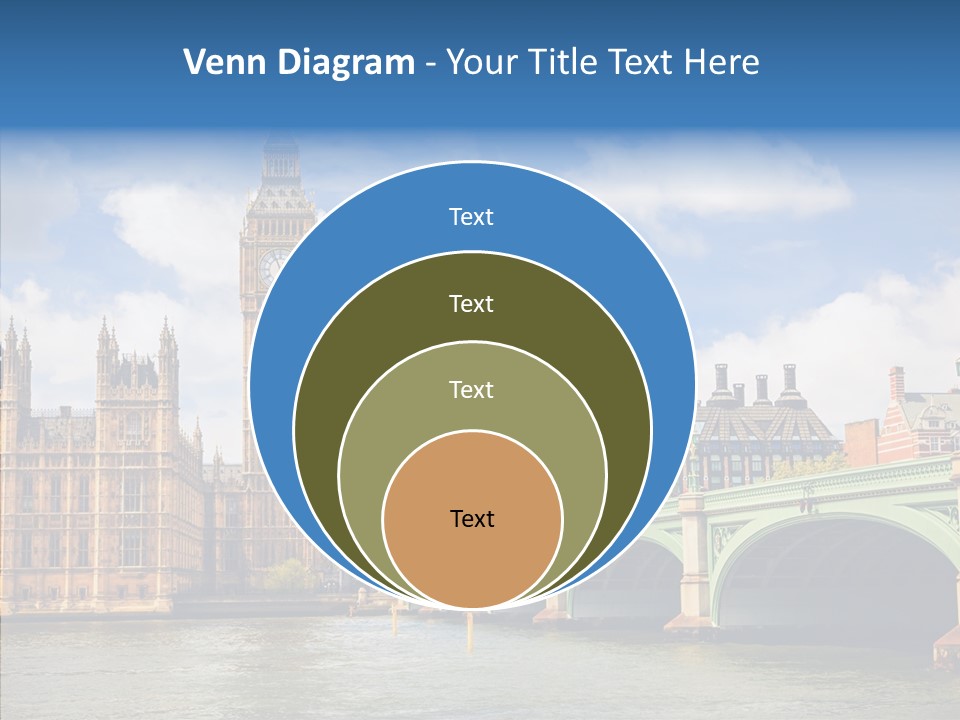 Urban Ornate Houses PowerPoint Template