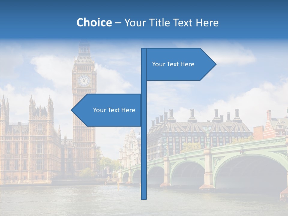 Urban Ornate Houses PowerPoint Template
