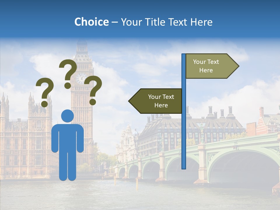 Urban Ornate Houses PowerPoint Template