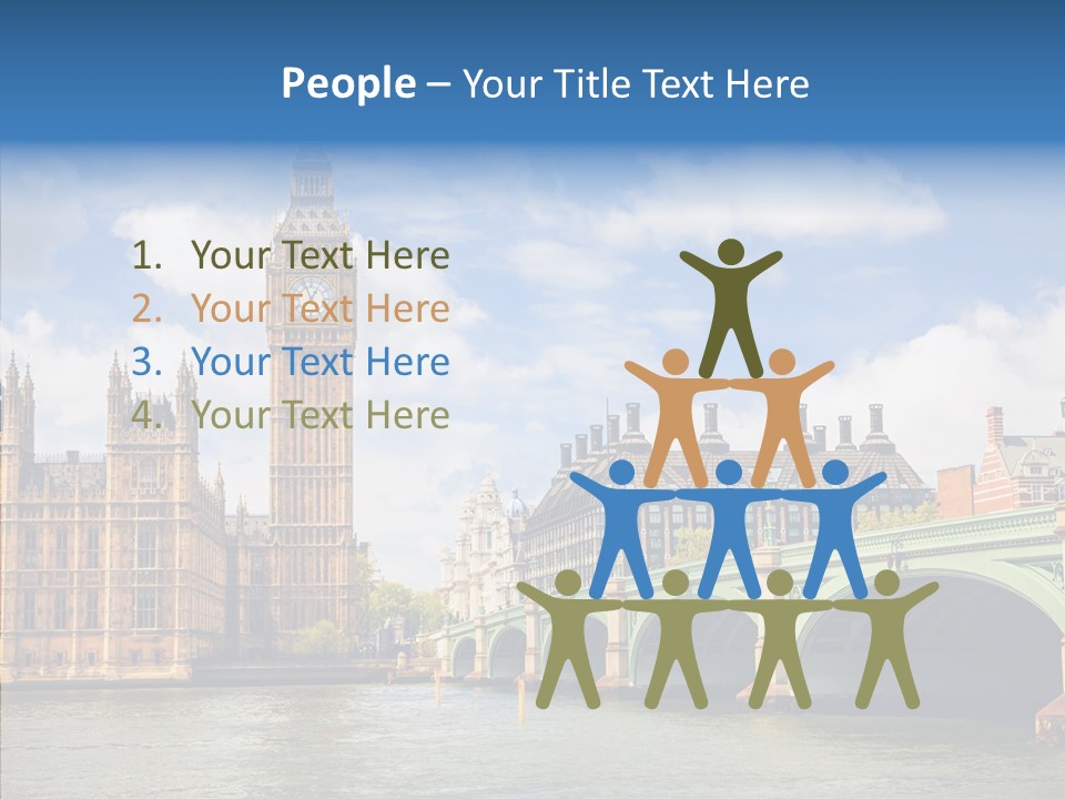 Urban Ornate Houses PowerPoint Template