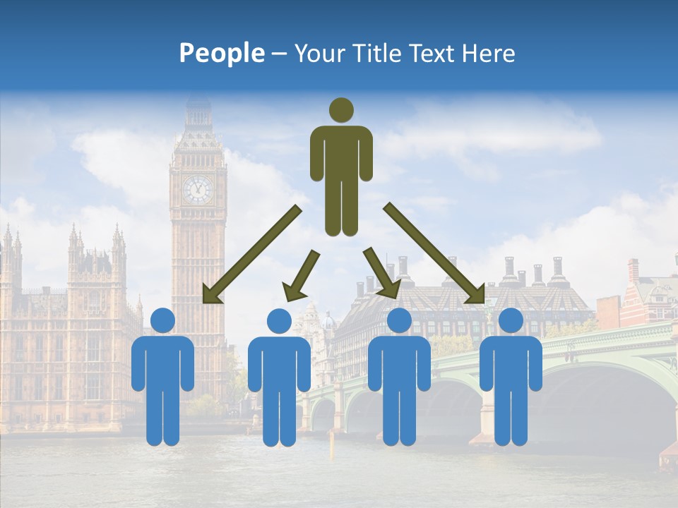 Urban Ornate Houses PowerPoint Template