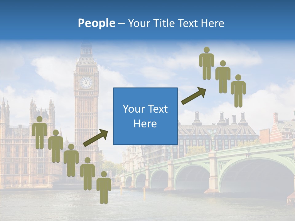 Urban Ornate Houses PowerPoint Template