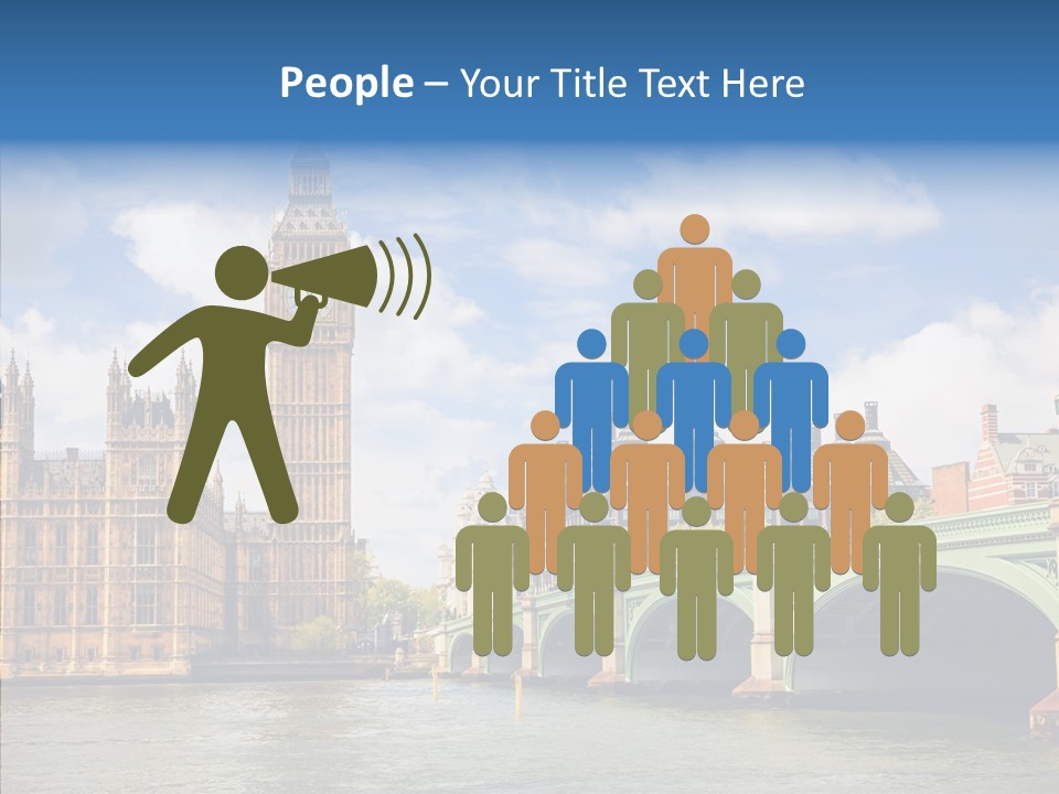 Urban Ornate Houses PowerPoint Template