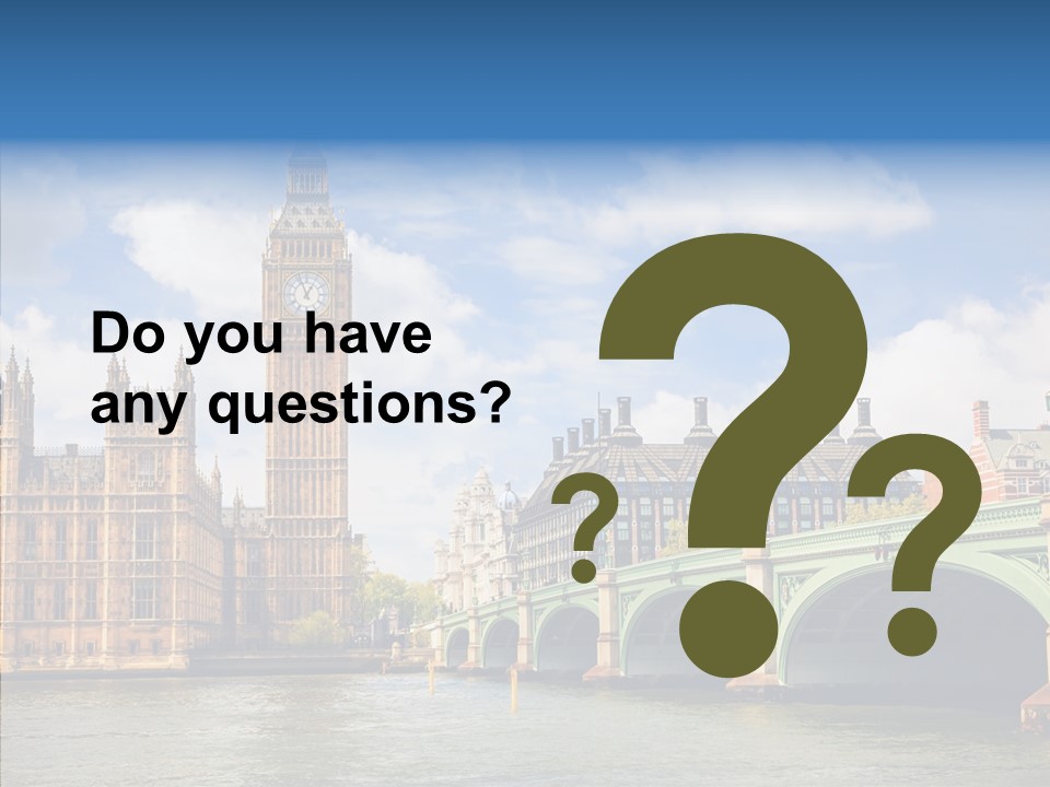 Urban Ornate Houses PowerPoint Template