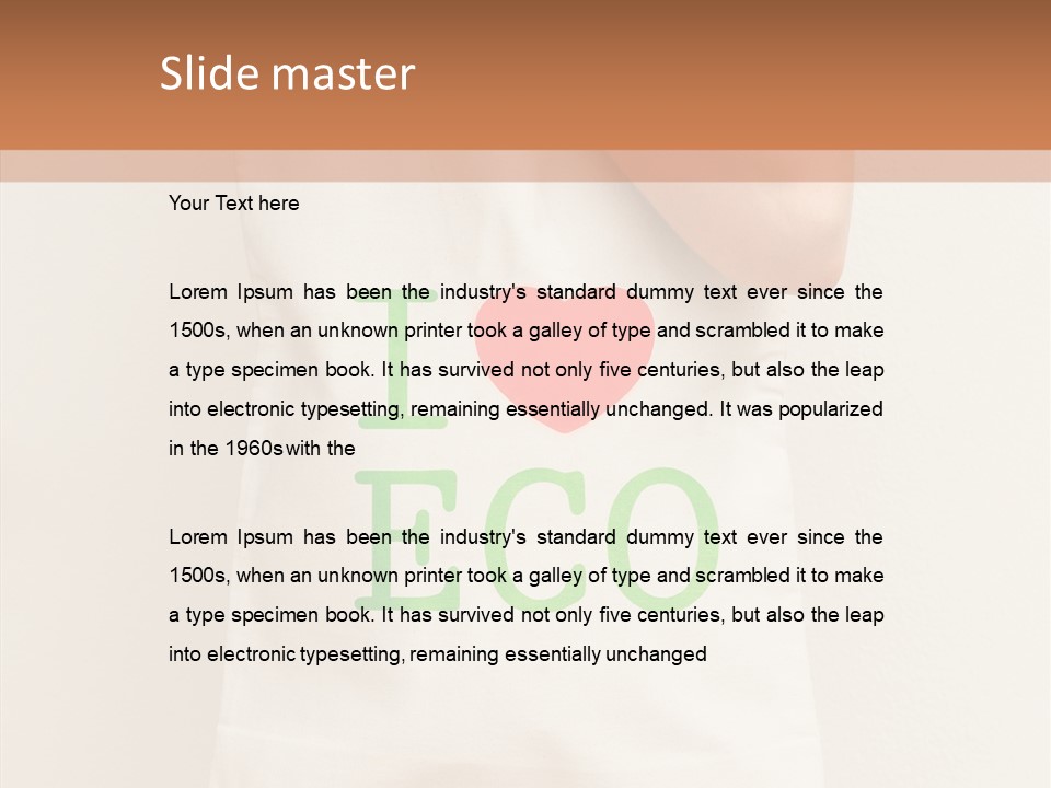 Healthy Red Retail PowerPoint Template