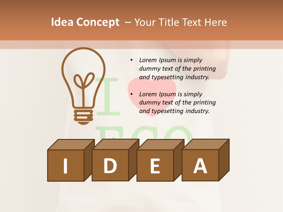 Healthy Red Retail PowerPoint Template