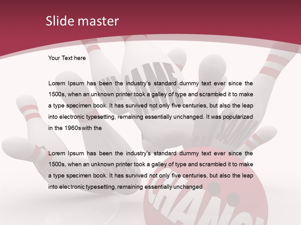 Graphic Shakeup Succeed PowerPoint Template