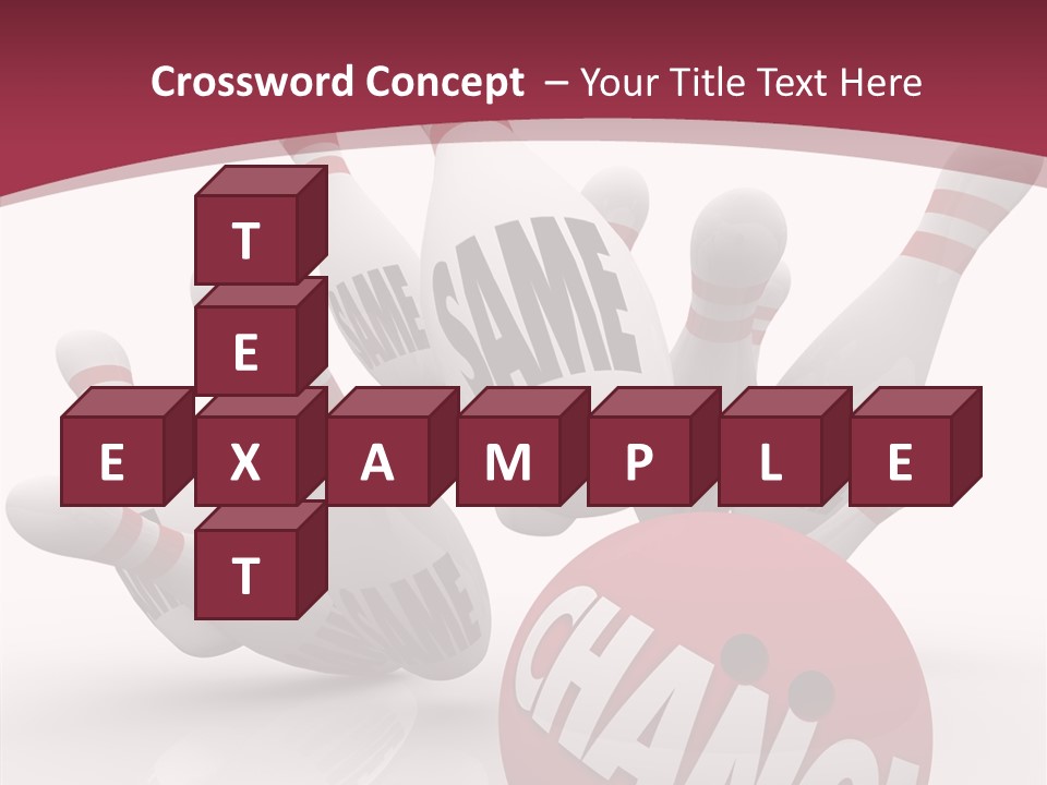 Graphic Shakeup Succeed PowerPoint Template