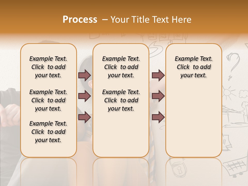 Mortgage Resting Woman PowerPoint Template