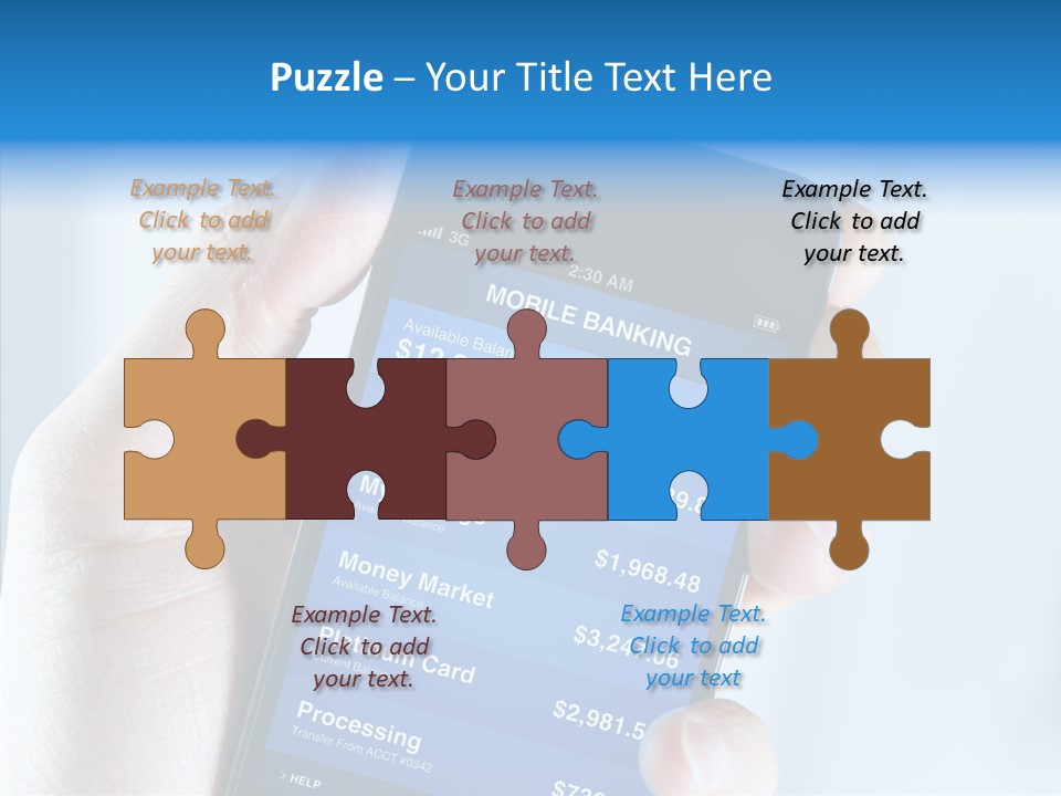 Connection Investment Online PowerPoint Template