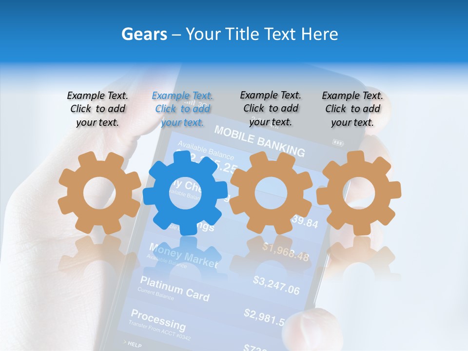 Connection Investment Online PowerPoint Template