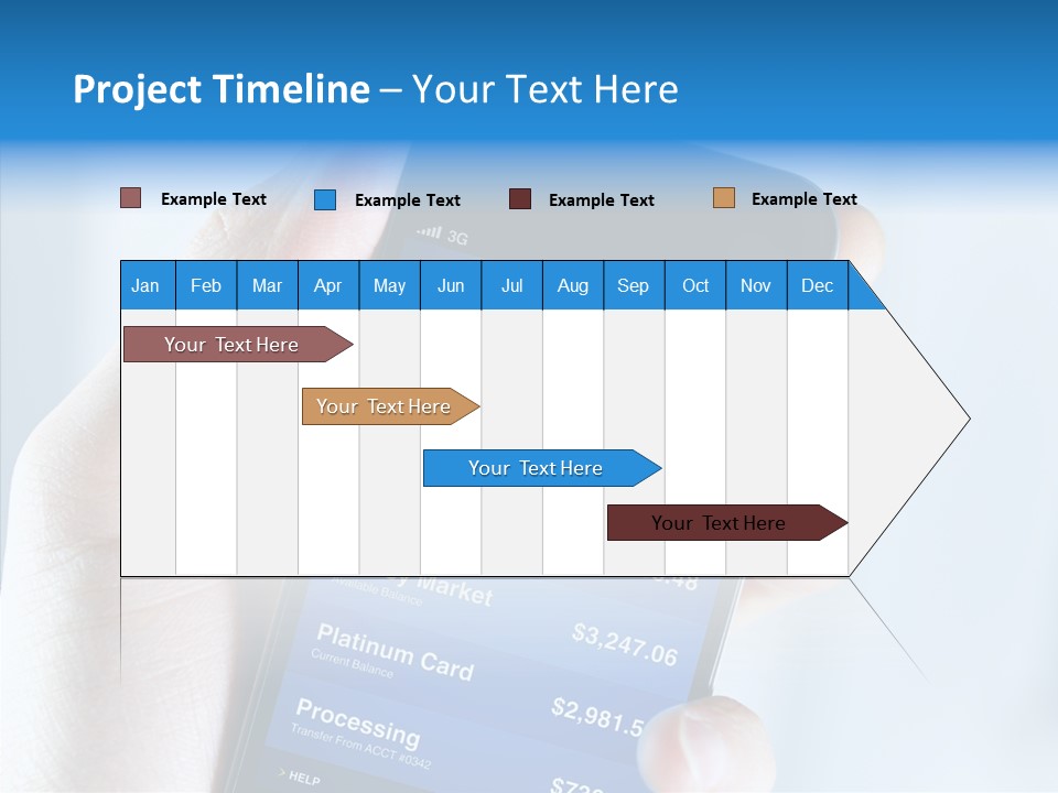 Connection Investment Online PowerPoint Template