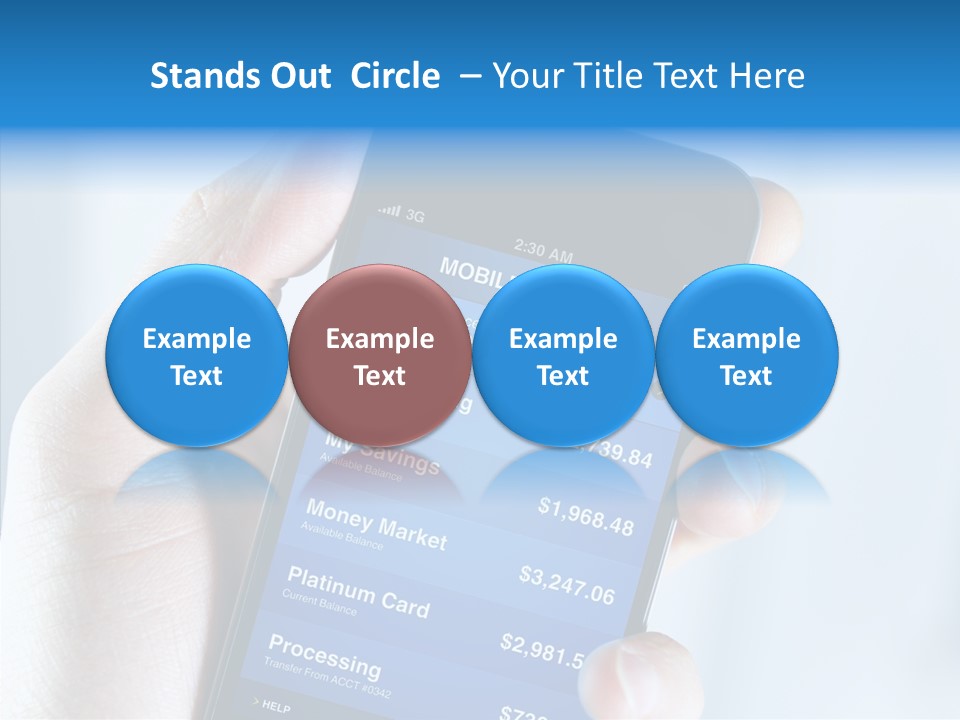 Connection Investment Online PowerPoint Template