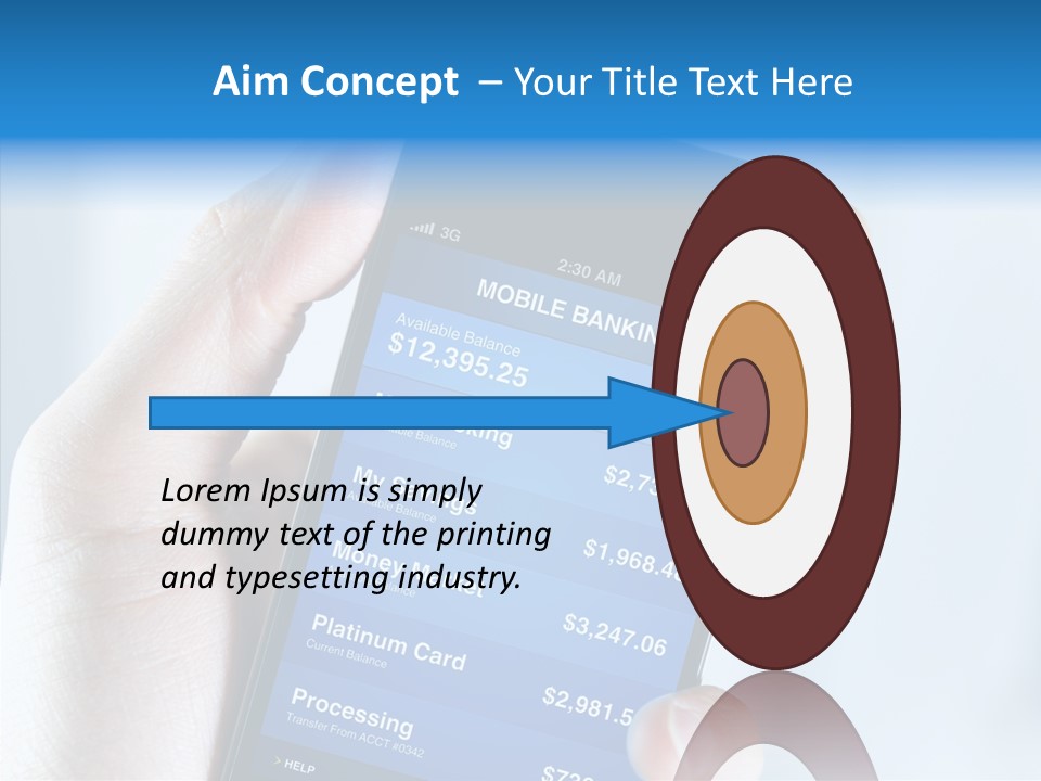 Connection Investment Online PowerPoint Template
