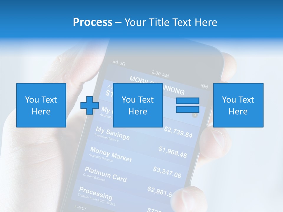 Connection Investment Online PowerPoint Template