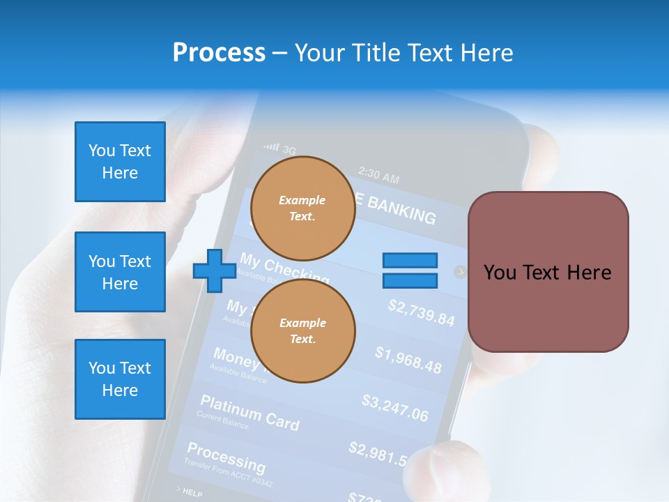 Connection Investment Online PowerPoint Template