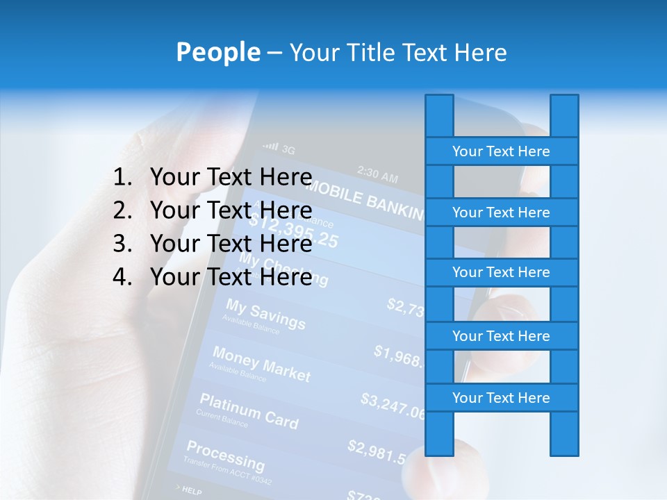Connection Investment Online PowerPoint Template