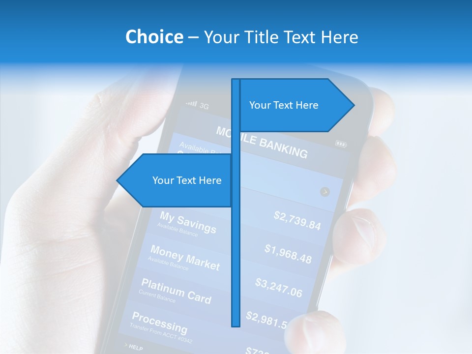 Connection Investment Online PowerPoint Template
