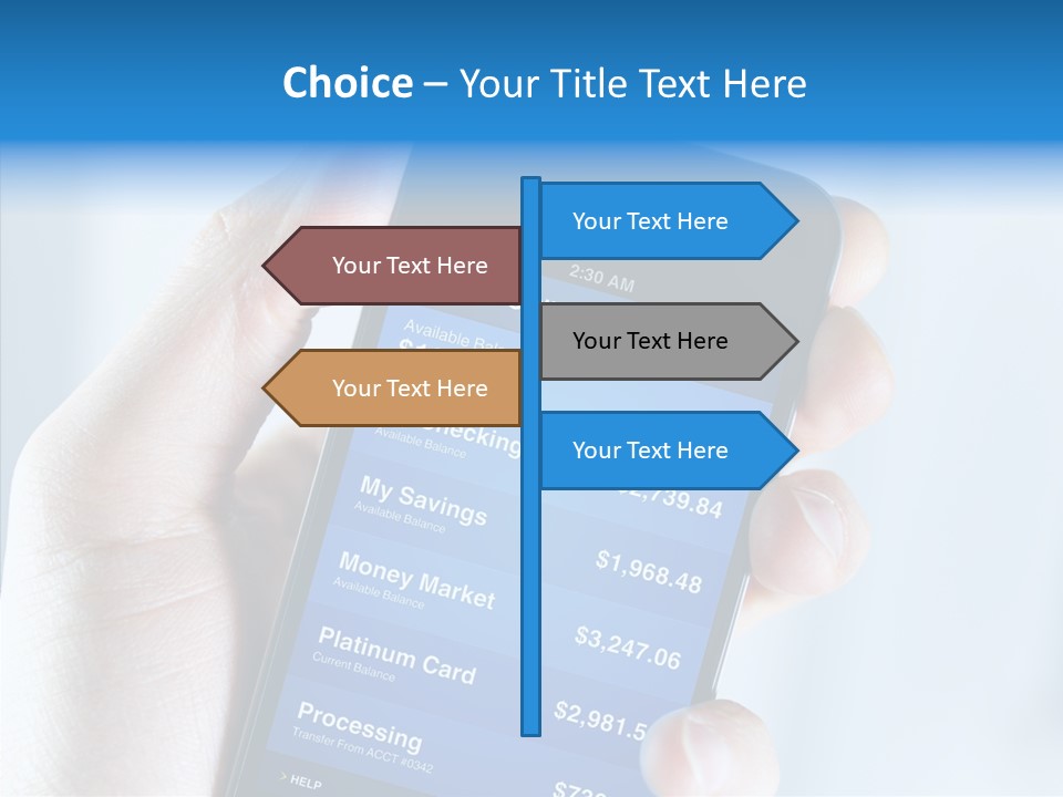 Connection Investment Online PowerPoint Template