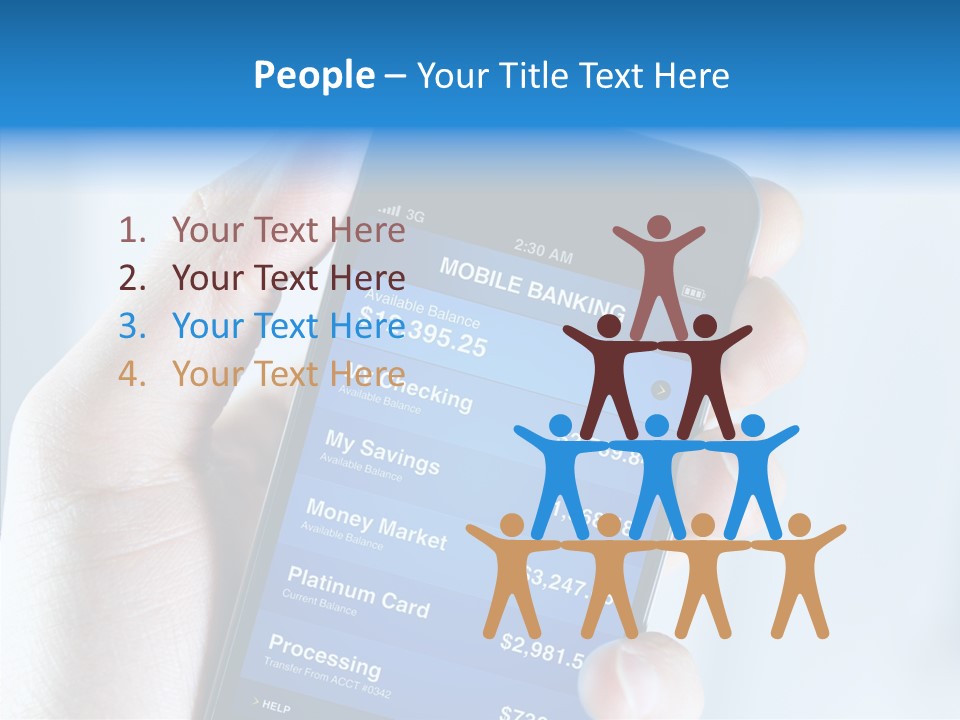 Connection Investment Online PowerPoint Template