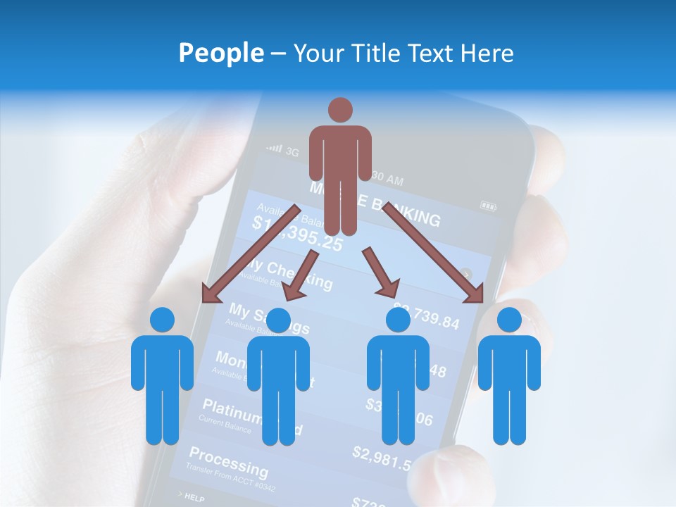 Connection Investment Online PowerPoint Template