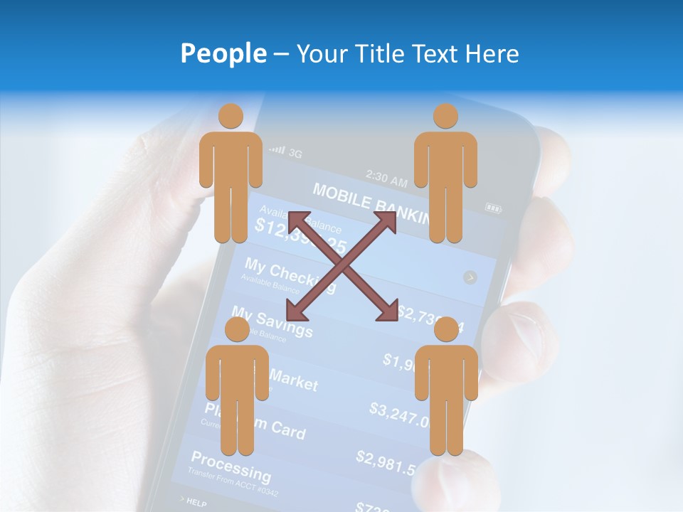 Connection Investment Online PowerPoint Template