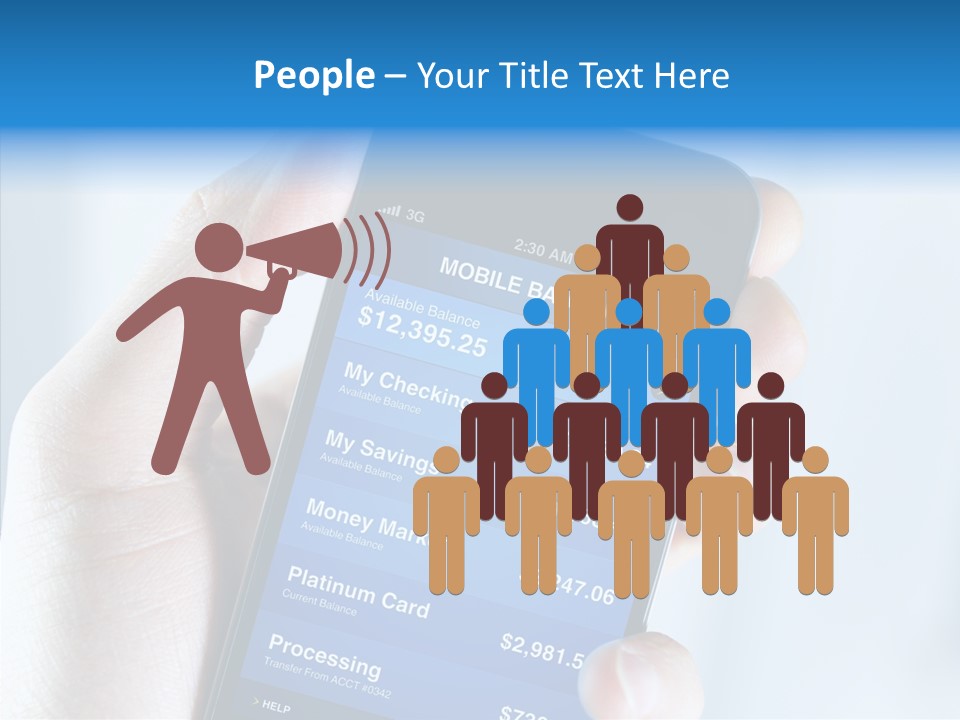 Connection Investment Online PowerPoint Template