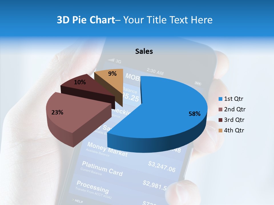 Connection Investment Online PowerPoint Template