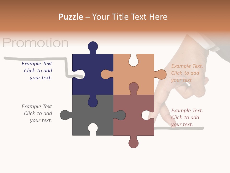 Communicate White Business PowerPoint Template