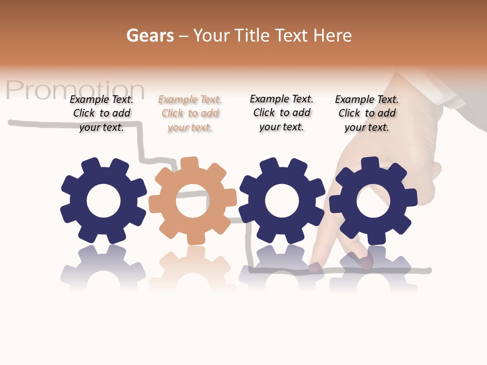 Communicate White Business PowerPoint Template