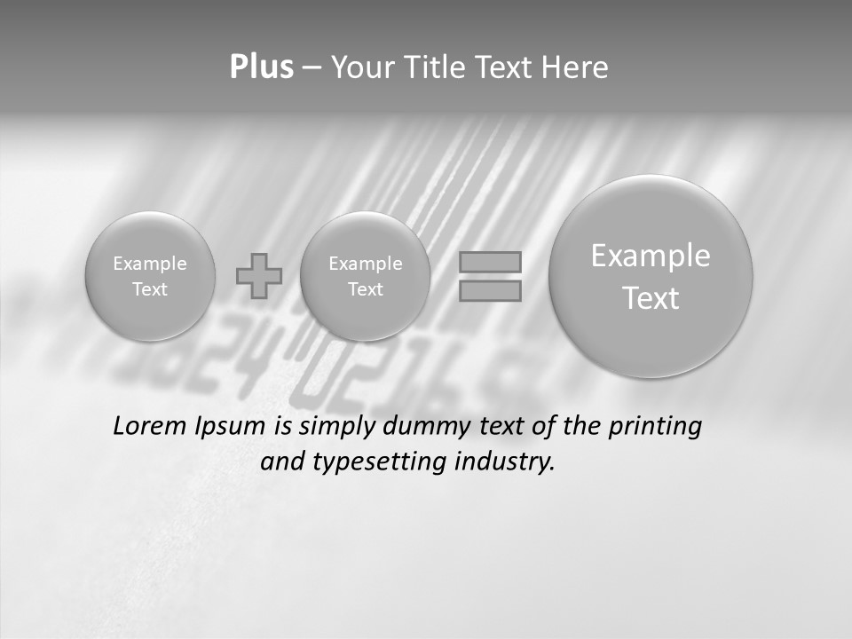 Factory Economy Sale PowerPoint Template