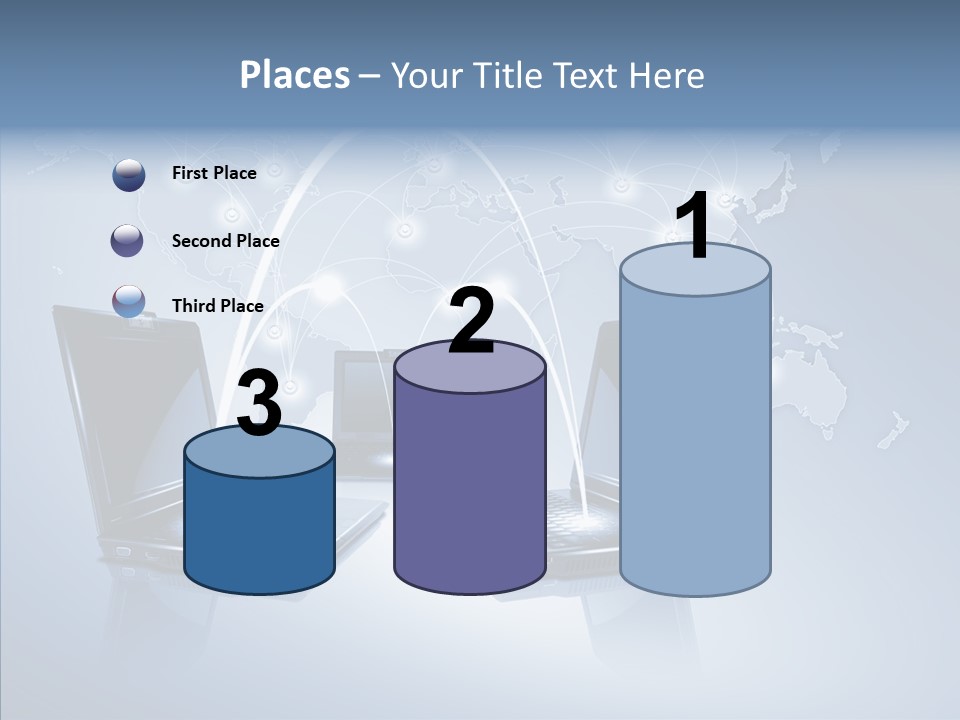 Touch Global Mobility PowerPoint Template