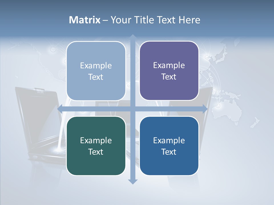 Touch Global Mobility PowerPoint Template